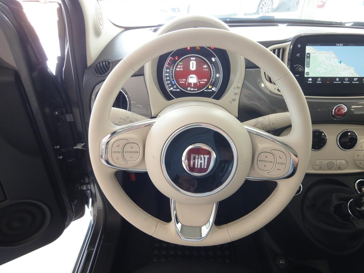Fiat 500 Dolcevita 1.0 70cv Tetto panoramico in vetro