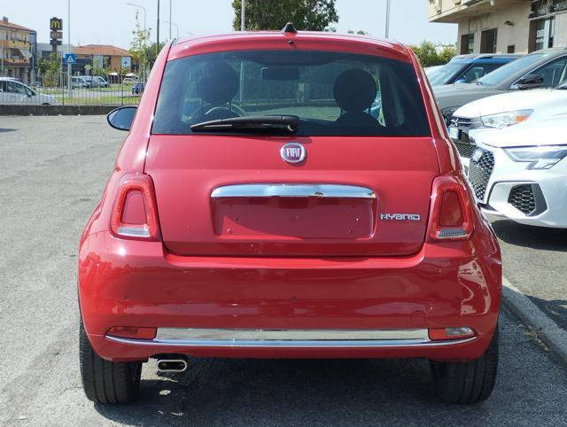 FIAT 500 Hybrid LOUNGE Cerchi16-Clim.Aut-NAVI-CARPLAY-Tetto