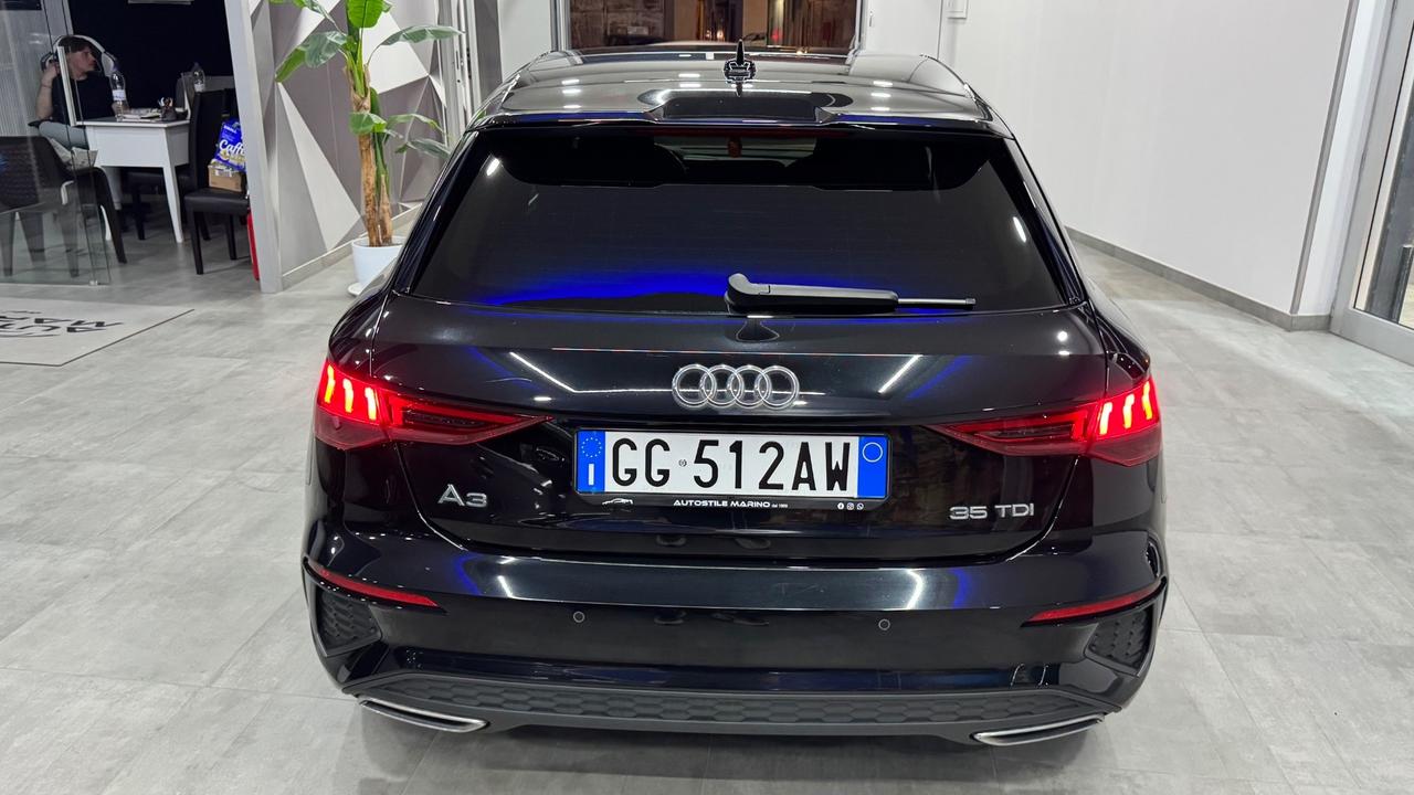Audi A3 SPB 35 TDI S tronic line edition-2021