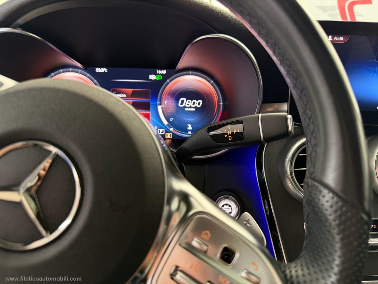 MERCEDES-BENZ GLC 300 d 4Matic Coupé Premium Plus TETTO APRIBILE- GANCIO TRAINO - LUCI AMBIENT