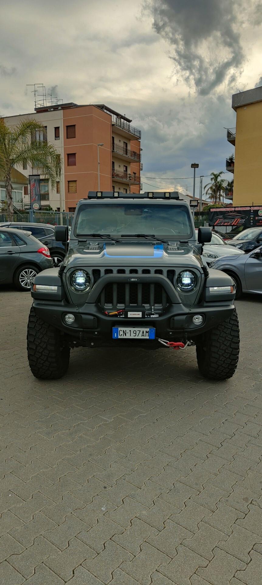 Jeep Wrangler Unlimited 2.0 PHEV ATX 4xe Rubicon preparata