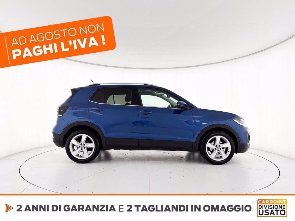 VOLKSWAGEN T-cross 1.0 tsi advanced 110cv del 2022