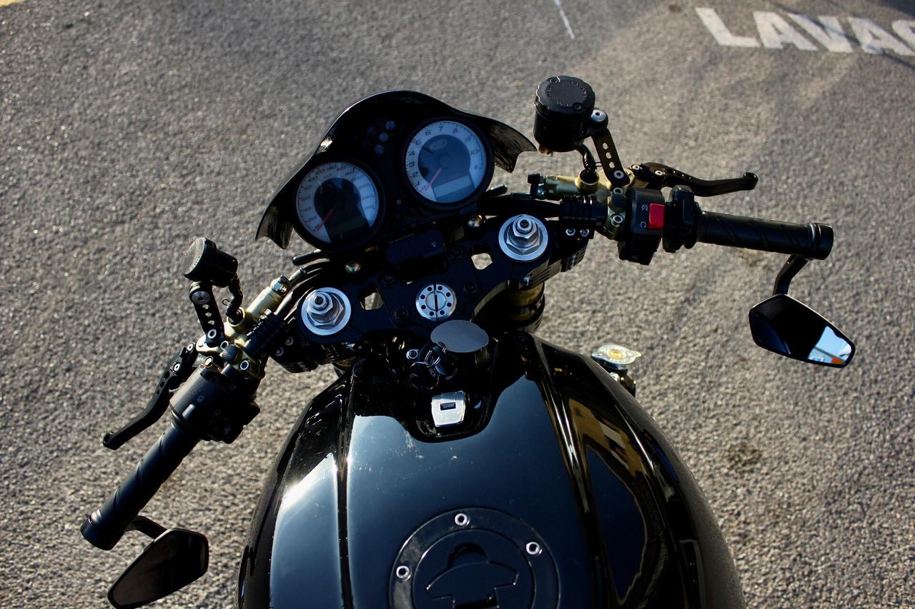 Ducati Monster S4R PARAFANGO CARBONIO PEDANE SPORTIVE