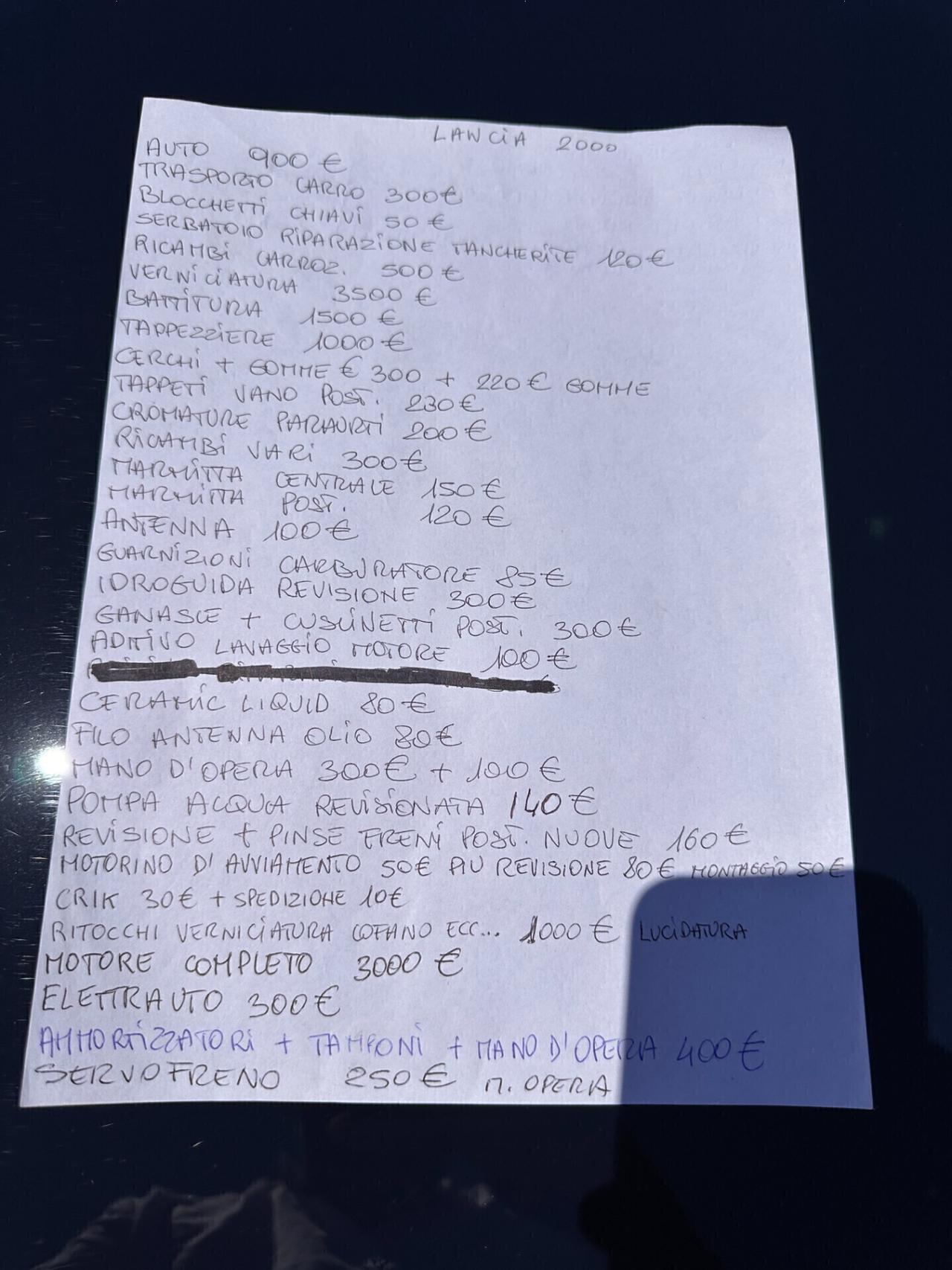 Lancia Flavia 2000 Boxer ASI RESTAURATA