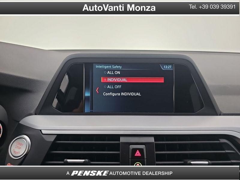 BMW X3 X3 xdrive20d Business Advantage 190cv auto my19