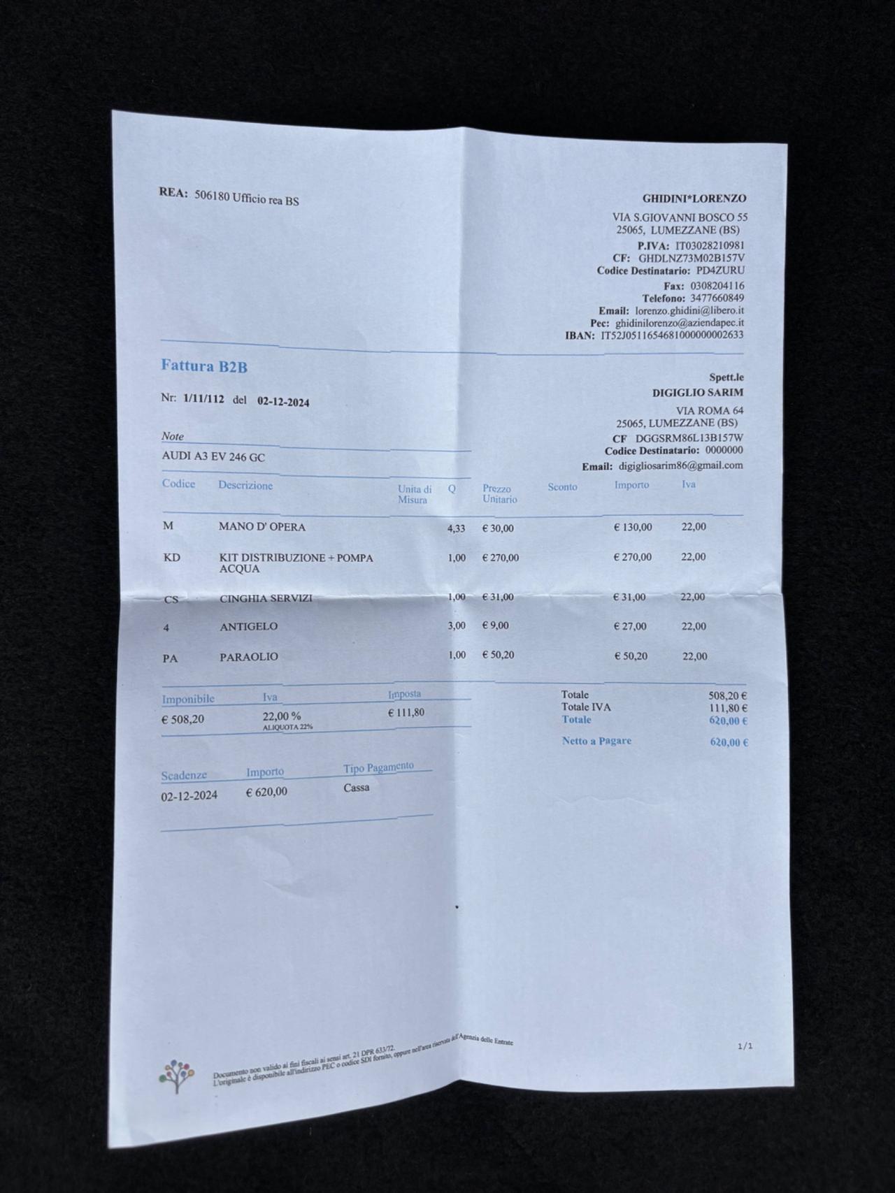 Audi A3 2.0 TDI 150 CV S tronic sportback. Garanzia