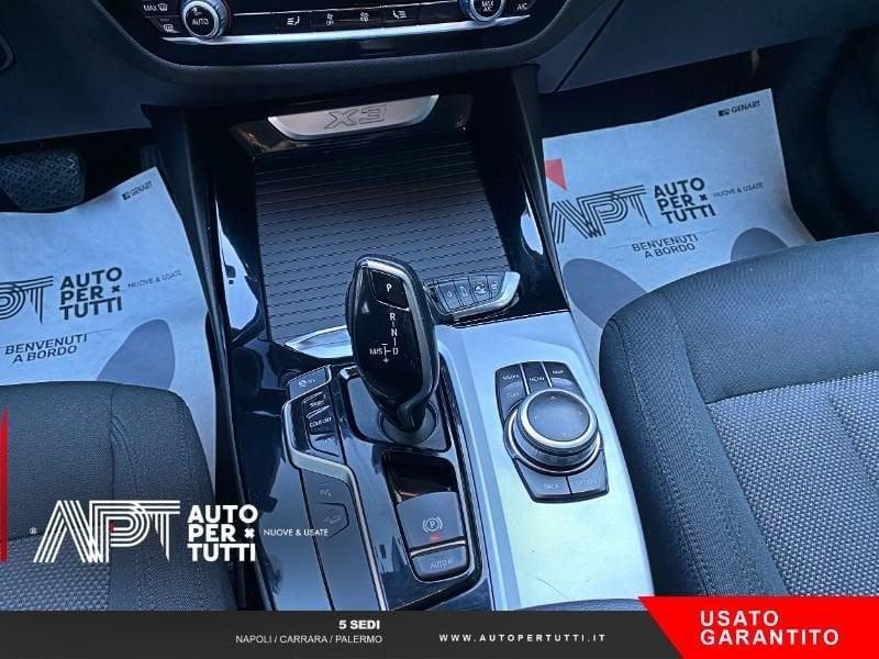 BMW X3 X3 xdrive20d Business Advantage 190cv auto my19