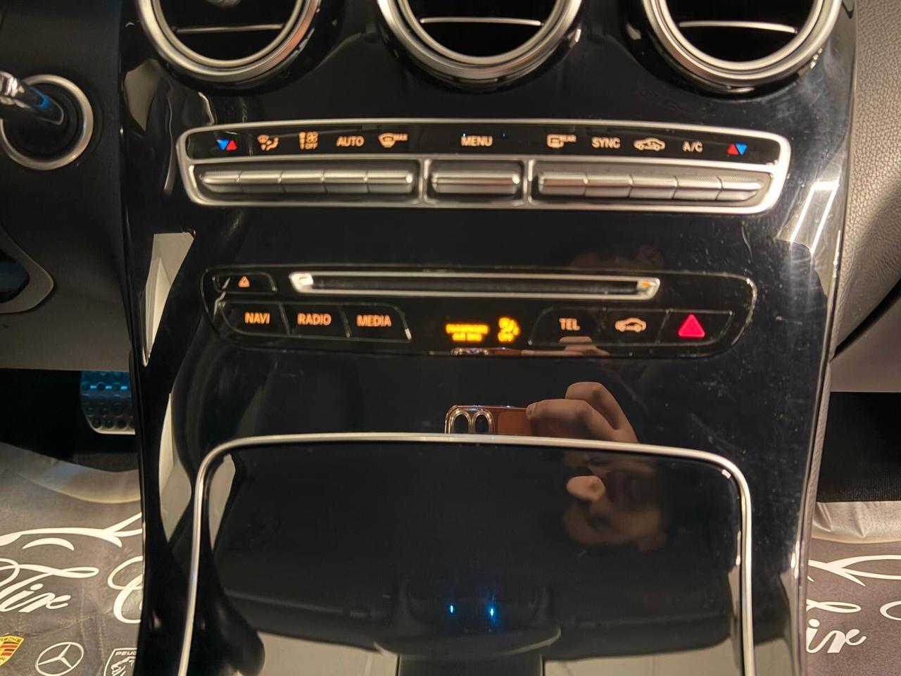 MERCEDES-BENZ GLC 250D 4MATIC PREMIUM 2.2 204CV PELLE NAVI CAM360° ANNO 2018