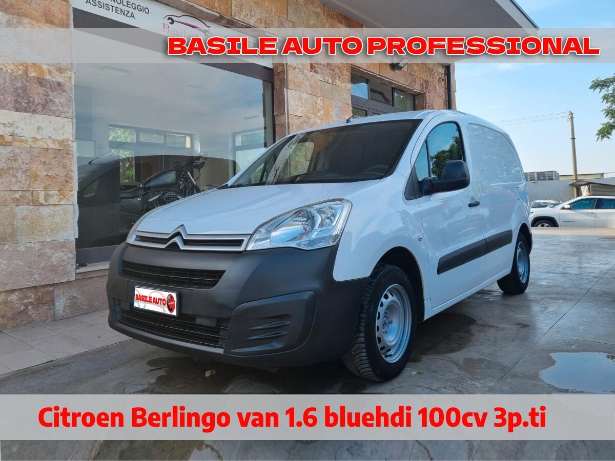 Citroen Berlingo van 1.6 bluehdi 100cv 3p.ti
