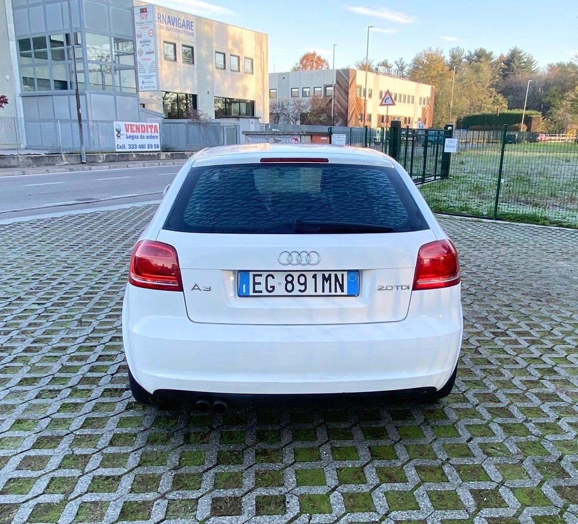 Audi A3 2.0 TDI F.AP. S tronic S-Line*Pelle*Cerchi*Parrot*Euro5