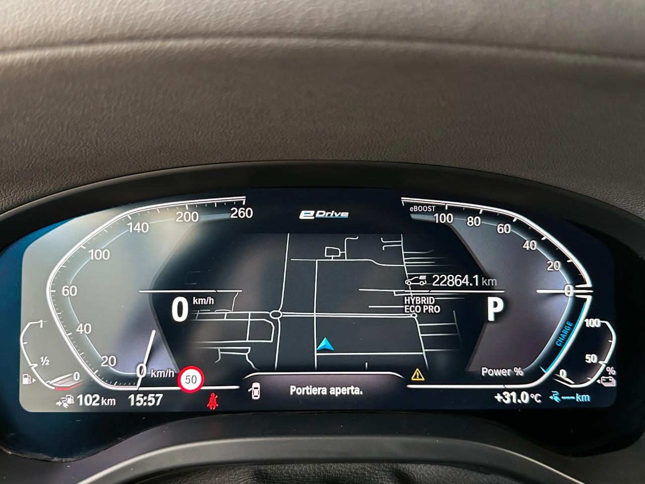 BMW X3 xdrive30e Plug-In Msport - 19"-Tetto-Live cockpit PRO-IVA