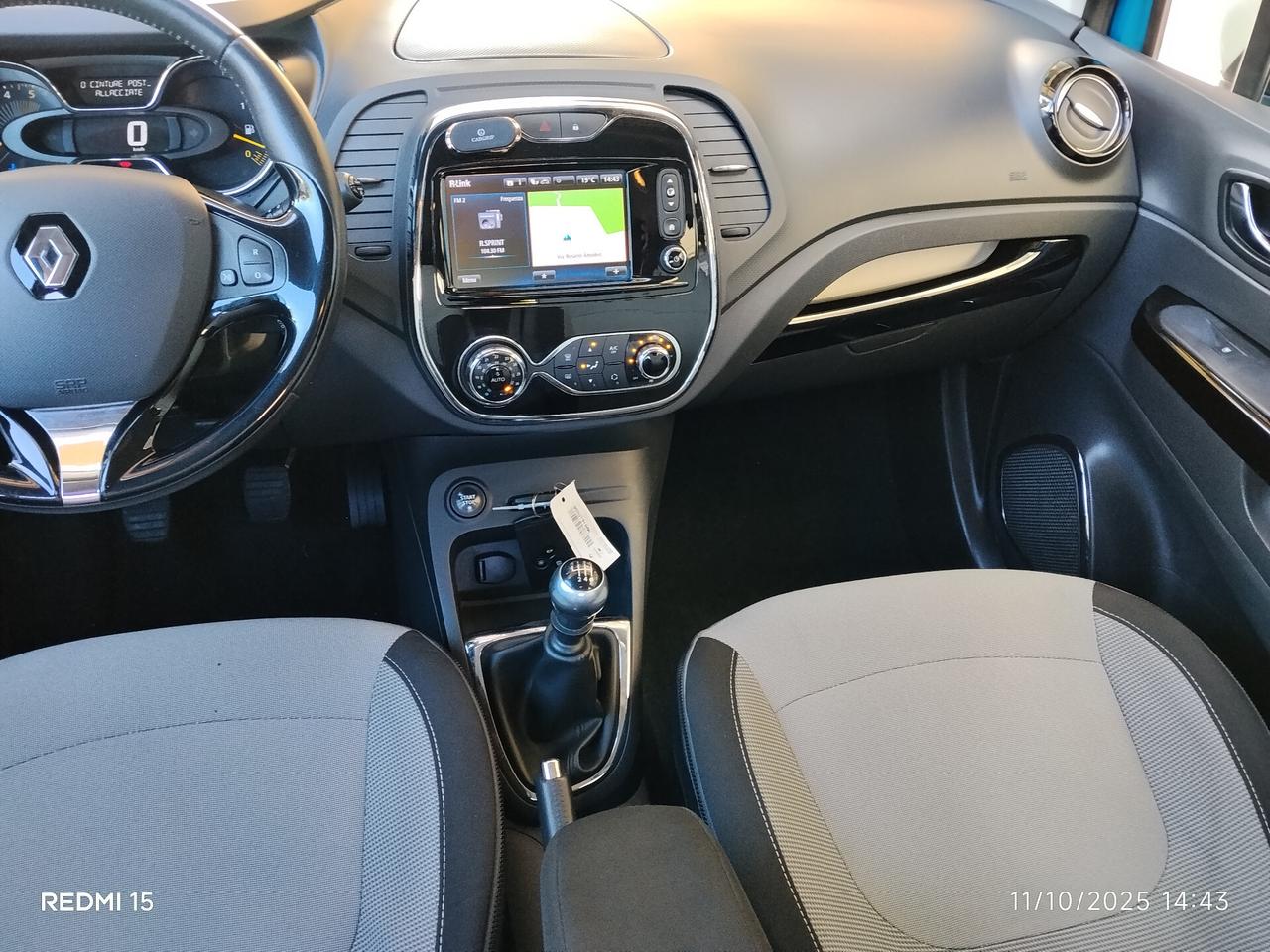 Renault Captur 1.5 diesel 110 CV 6 marce full optional