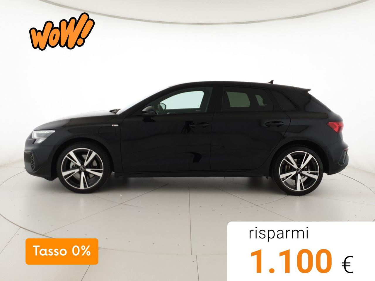 Sportback 40TFSIe 204CV S tronic Identity Black
