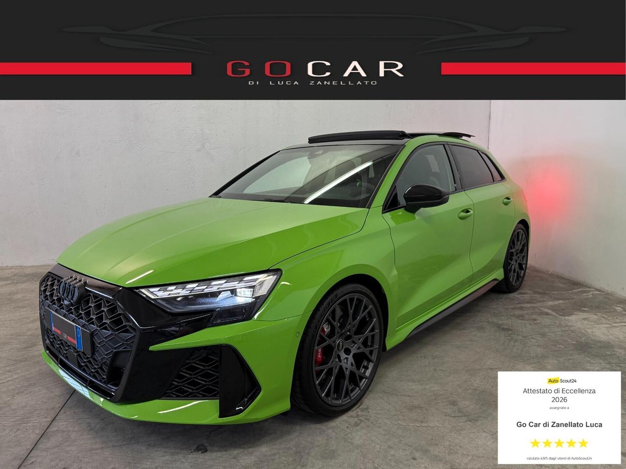 Audi RS3 Sportback 2.5 Tfsi Quattro S-Tronic Tetto Full * Uff Italiana, Pronta consegna NO VI