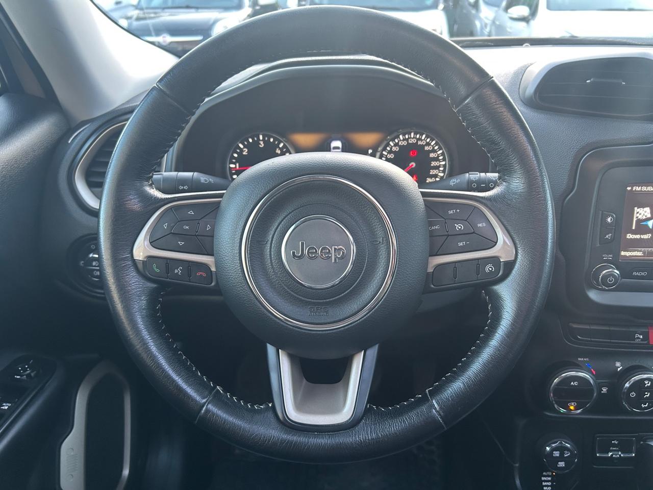 Jeep Renegade 2.0 Mjt 170CV 4WD Trailhawk gancio traino Automatico