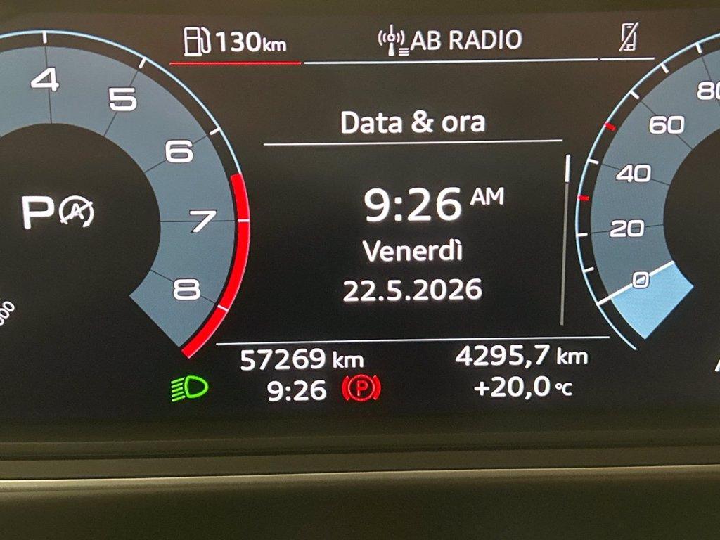 AUDI A1 sportback 30 1.0 tfsi admired advanced 110cv s-tronic del 2022
