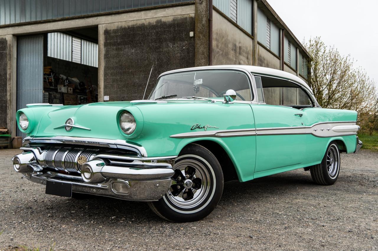 PONTIAC CHIEFTAIN 5.7 V8 - 2 DOOR HARDTOP 1957 - RESTAURO TOTALE