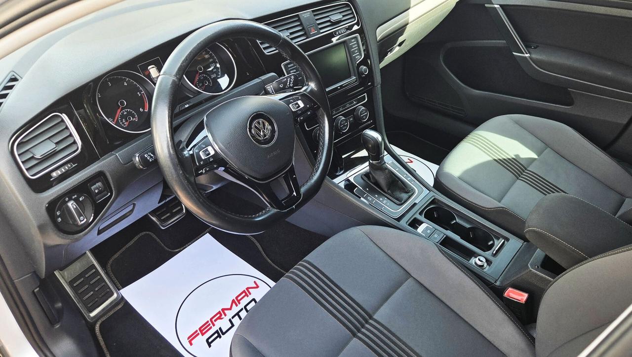 Volkswagen Golf VW 7 1.6 TDI DSG Allstar 110cv Tagliandata Garanzia 12M