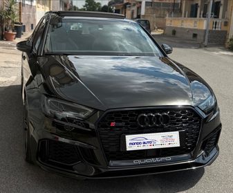 Audi RS3 2.5 TFSI 400 CV QUATTRO S-TRONIC SPORTBACK UFFICIALE