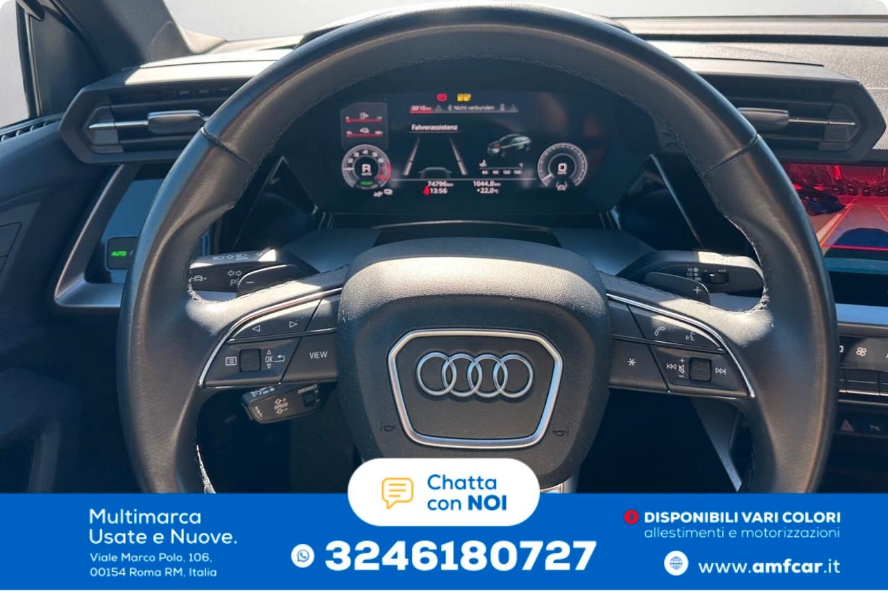 Audi A3 SPB 40 TFSI S tronic line edition