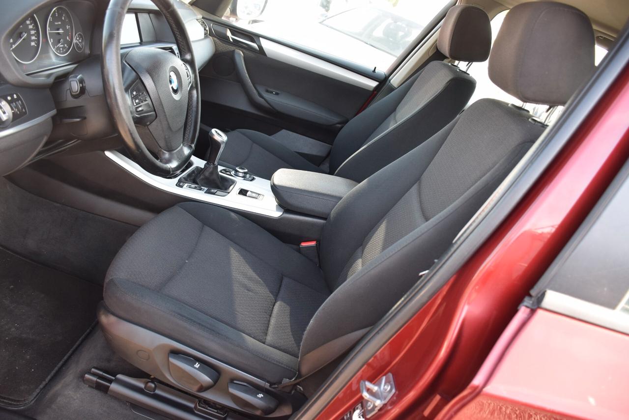 Bmw X3 4x4 20d Xdrive 6M CAMBIO MANUALE - Cruise Bluetooth Bizona DISTRIBUZIONE APPENA FATTA