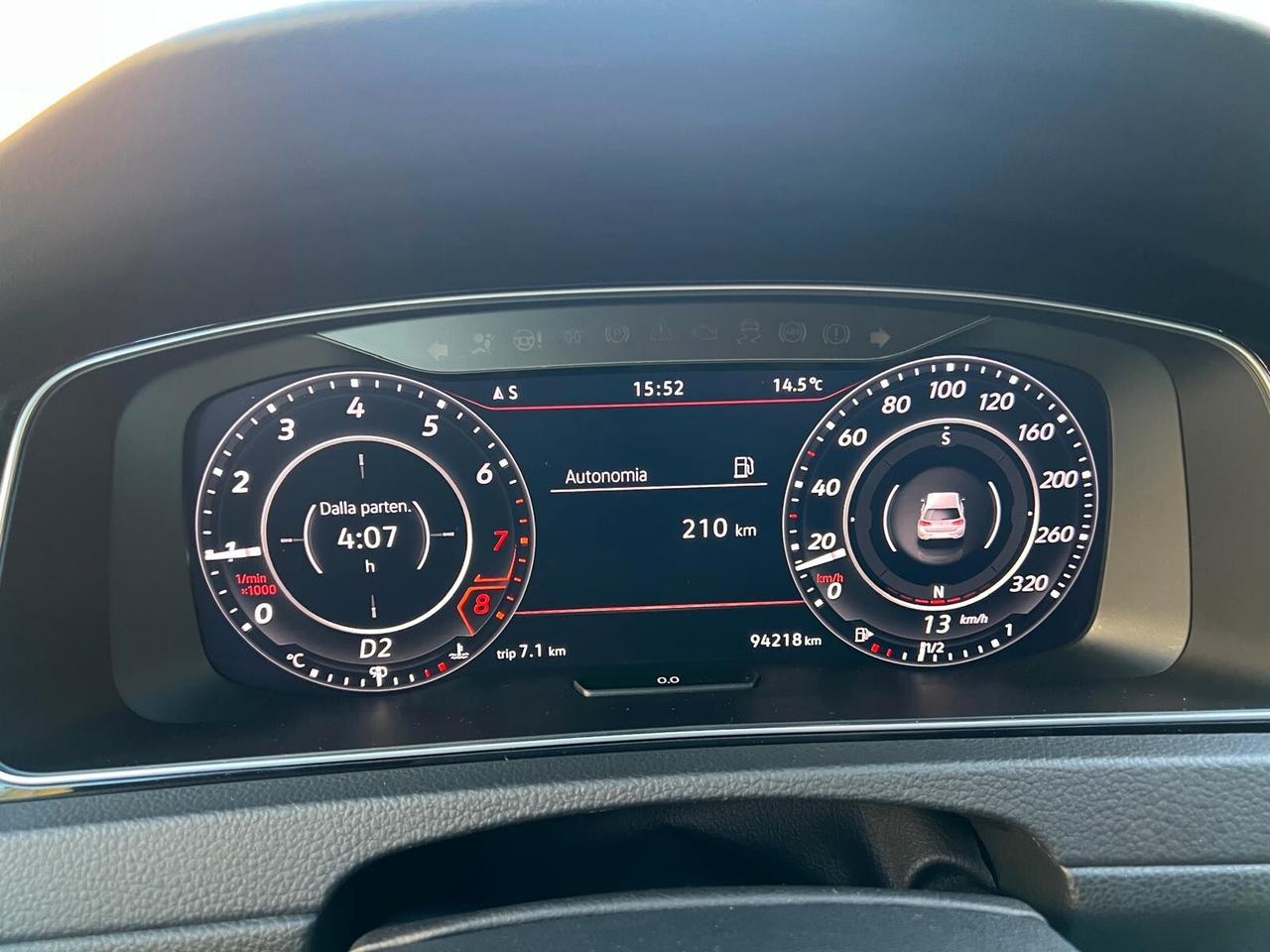 Volkswagen Golf GTI Performance 2.0 245 CV TSI DSG 3p. BMT