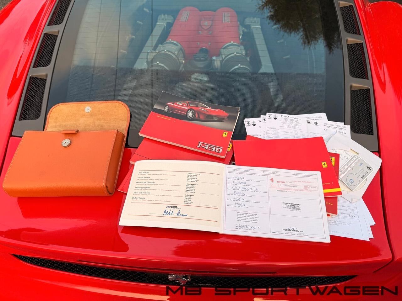 Ferrari F430 F1 * ROSSA * SERVICE FERRARI * GARANZIA * ASI