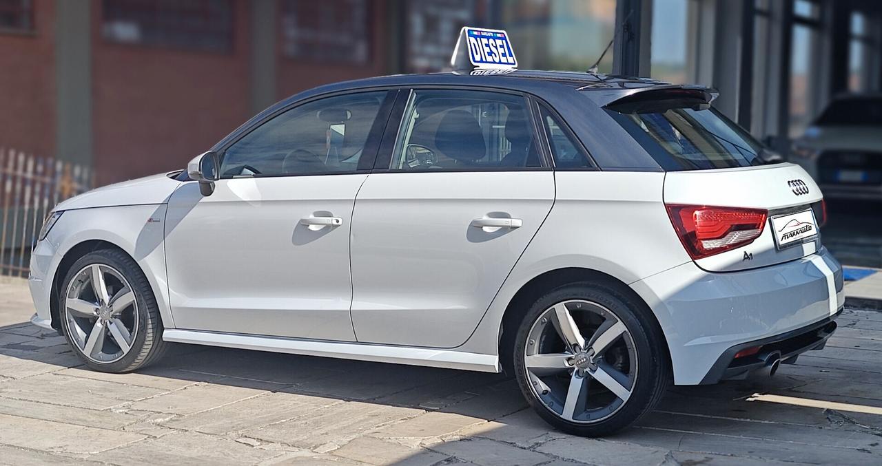 AUDI A1 1.4 TDI 90 CV S-TRONIC S-LINE