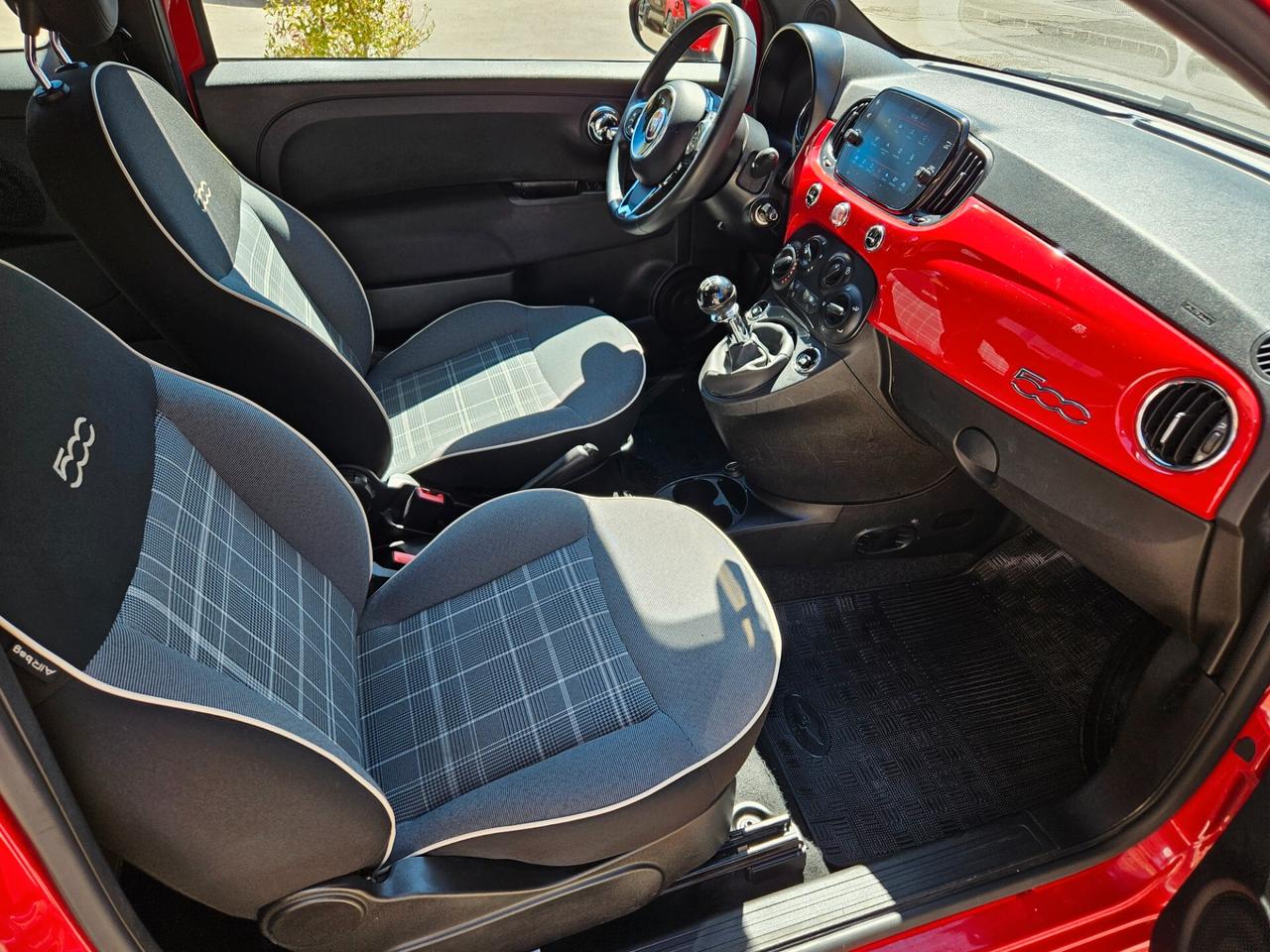 FIAT 500 1000 LOUNGE 75000 CHILOMETRI CERTIFICATI