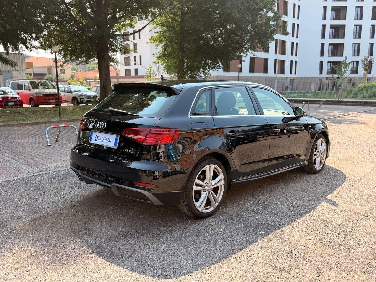Audi A3 Sportback 30 1.6 tdi Business 116cv s-tronic my19 SLINE