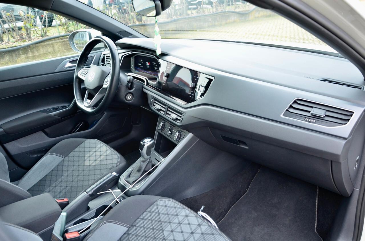 VOLKSWAGEN TAIGO 1.5 TSI R-LINE 150cv DSG, UNICOPROPRIETARIO, UFF ITALIANA, EURO 6D, TETTO, FARI FULL LED, APPLE ANDROID, PERMUTE