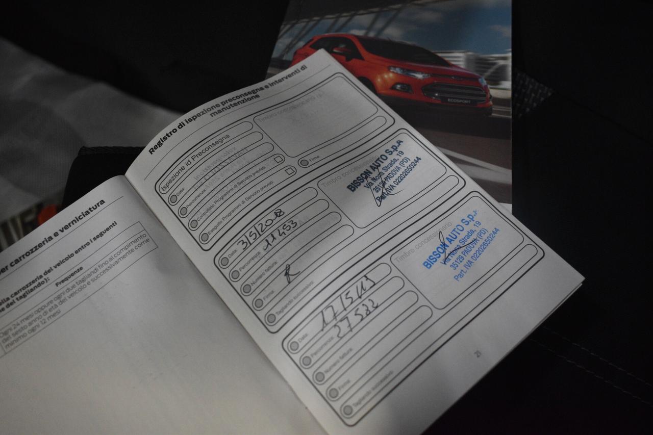 Ford EcoSport 1.5 GPL 110cv Automatica Plus ITALIANA