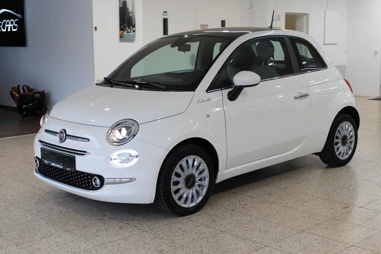 Fiat 500 1.0 Hybrid Dolcevita-PELLE-TETTO PAN-PDC