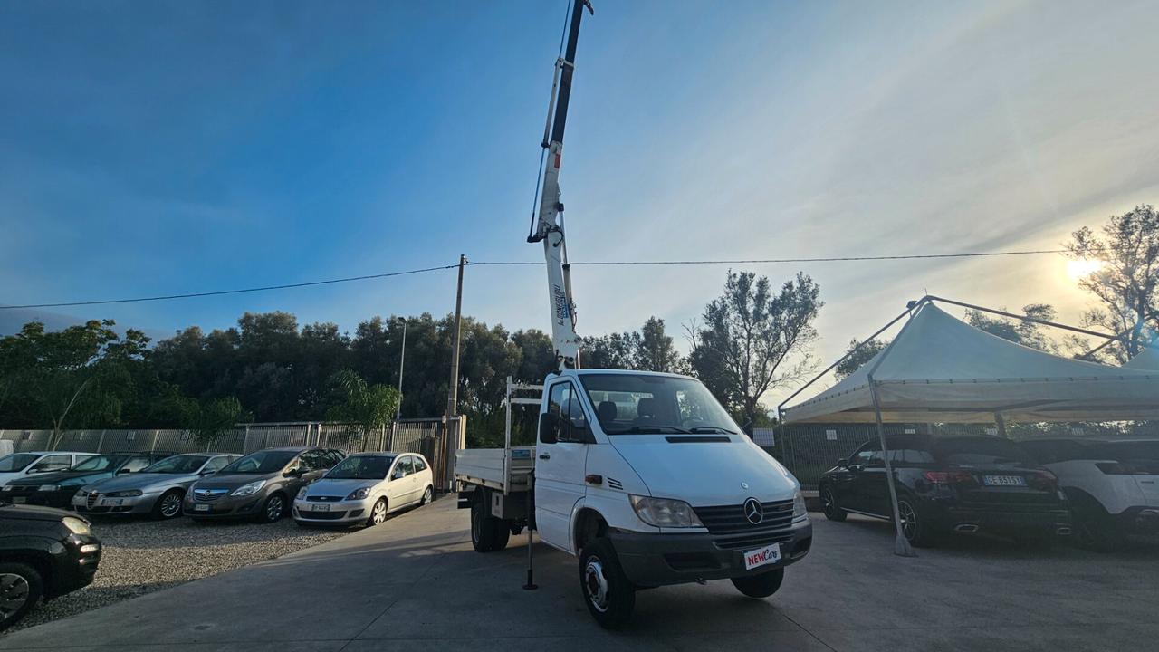 Mercedes Benz sprinter 413 dci con gru gemellato