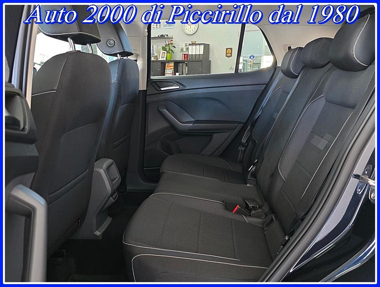 Volkswagen T-Cross 1.0 115CV KmCertificati Garanzia12mesi