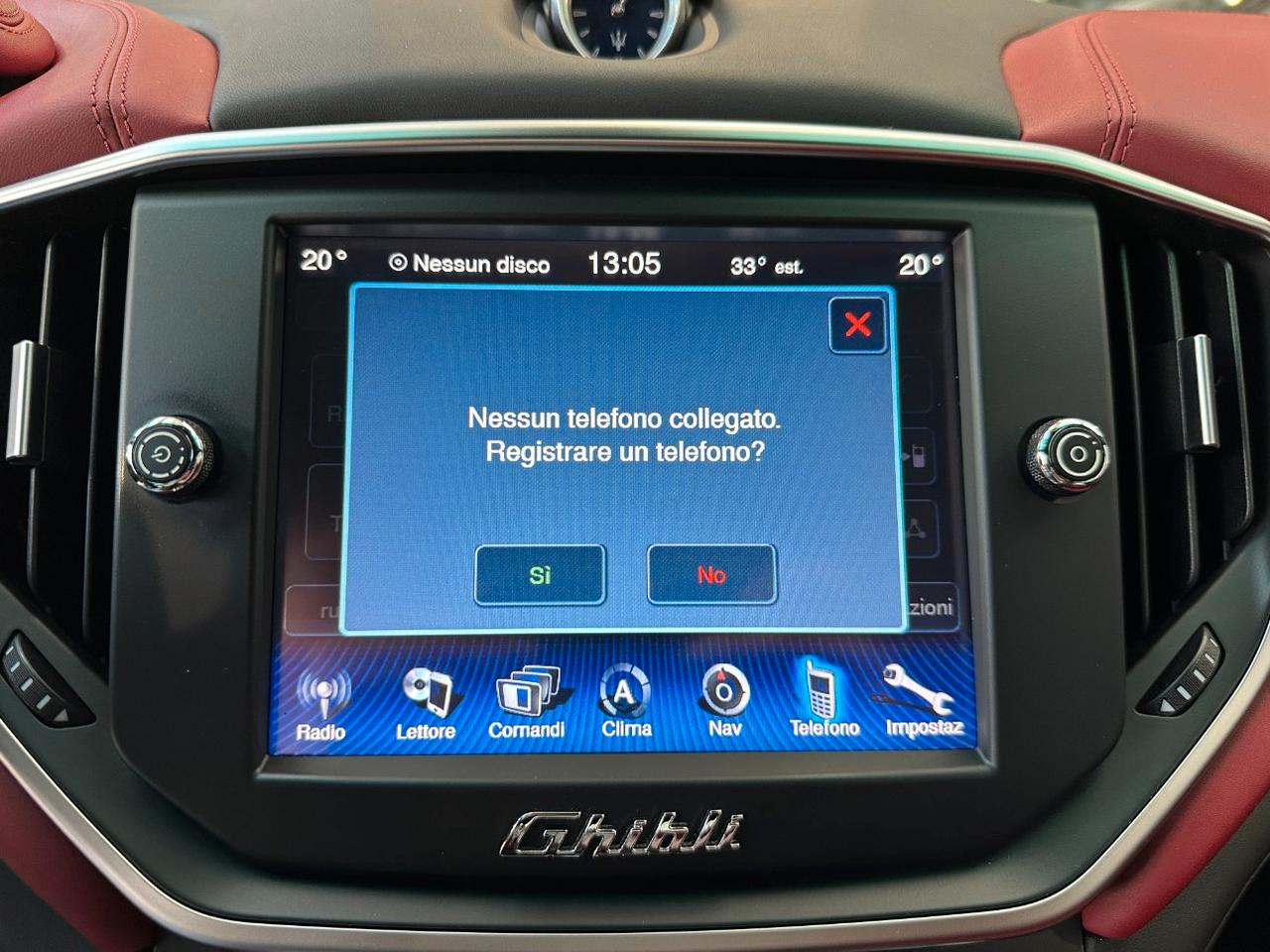Maserati Ghibli 3.0 V6 ds 250cv auto - Euro 6