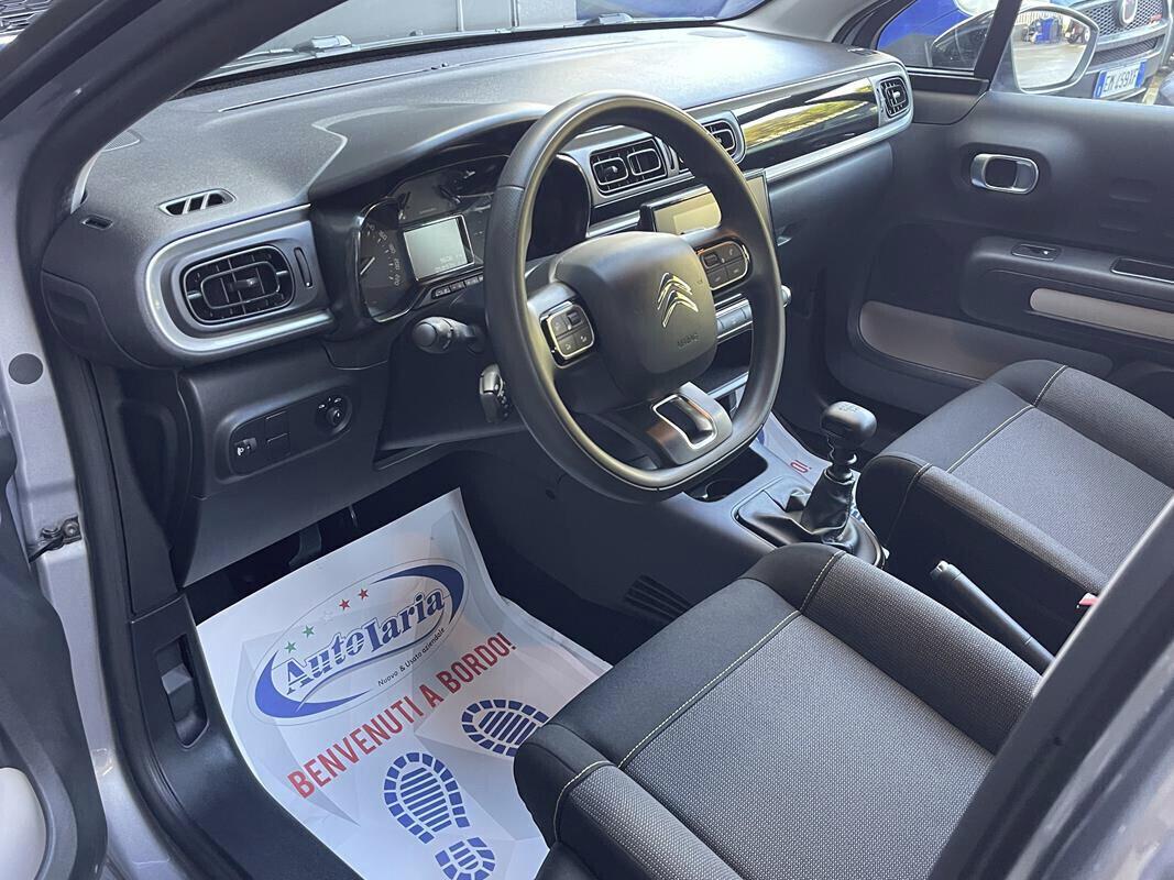 Citroen C3 BlueHDi 102 CV S&S Feel Pack (Apple CarPlay- Fari anteriori diurni a LED- Fari posteriori a LED effetto 3D)
