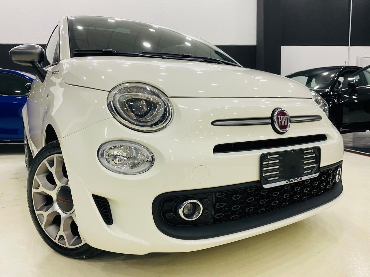 Fiat 500 1.0 Hybrid Sport Navy CarPlay Tetto Pano