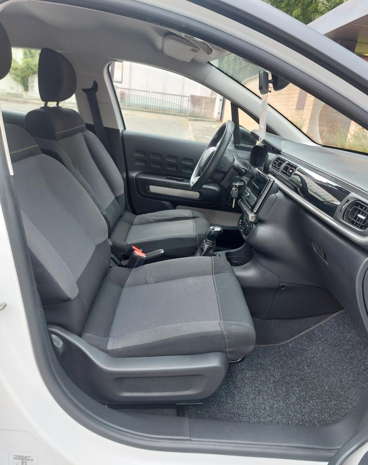 Citroen C3 benzina 1.2 neopatentati anno 2019 euro6B