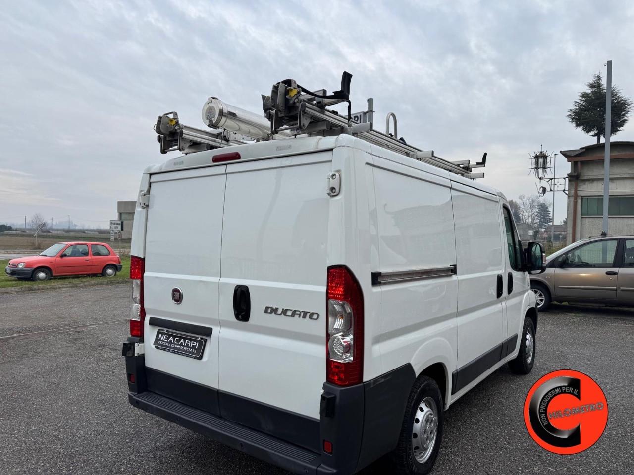 Fiat Ducato 33 2.3 MJT 130 CV ALLESTITO EX ENEL (PC-TN L1H1)SENSORI-POCHISSIMI KM!-PORTAPACCHI-