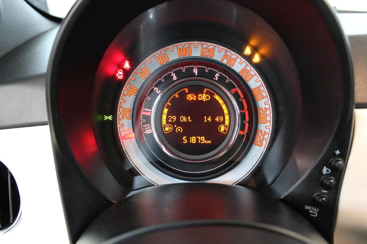 Fiat 500 1.0 Hybrid Dolcevita-PELLE-TETTO PAN-PDC