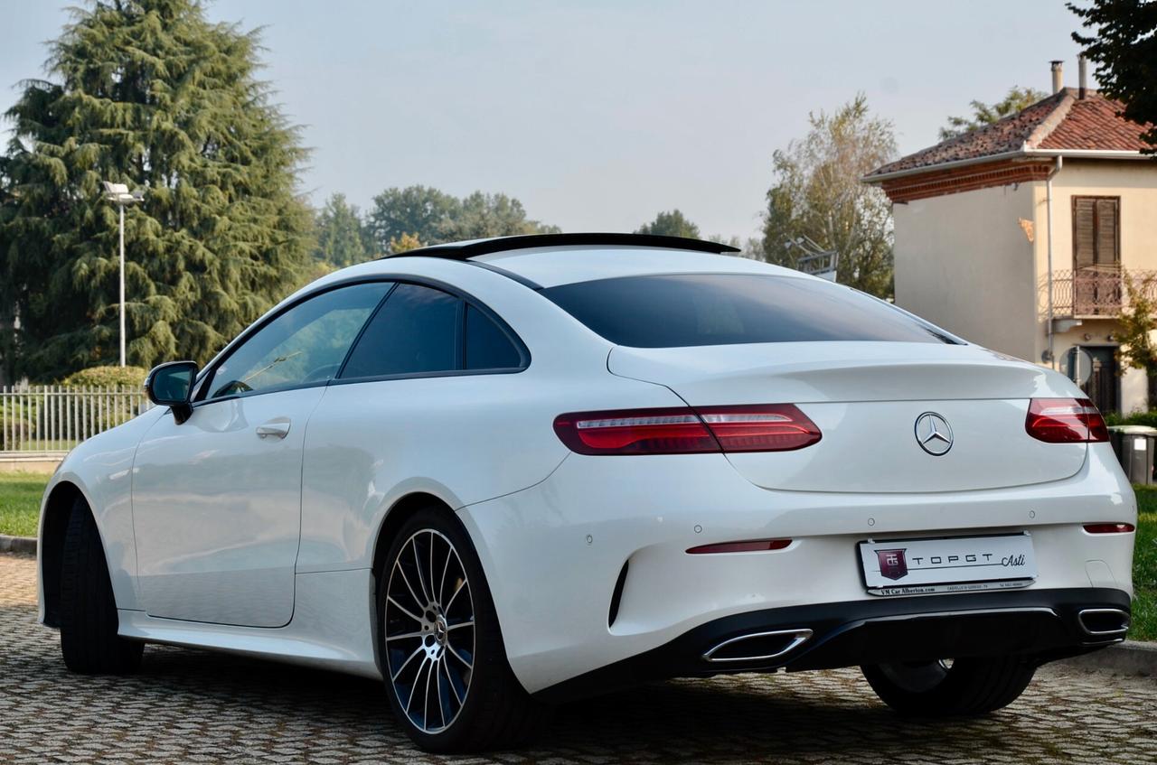 MERCEDES-BENZ E220d PREMIUM PLUS AMG 194cv AUTO, TETTO, MULTIBEAM, MASSAGGIO, RETROCAMERA, EURO 6D, PERMUTE