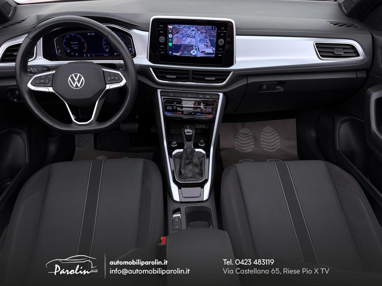 Volkswagen T-Roc Cabriolet 1.5 tsi Style dsg LED-Telecamera-CarPlay-19''