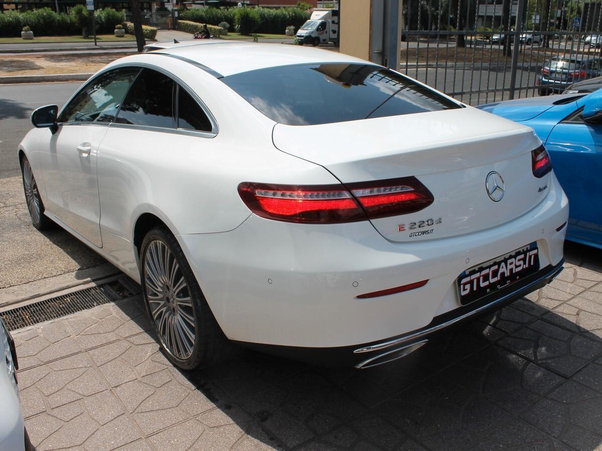 Mercedes-benz E 220 d 4Matic Auto Sport Coupe TUTTI TAGLIANDI UFFICIALI MERCEDES