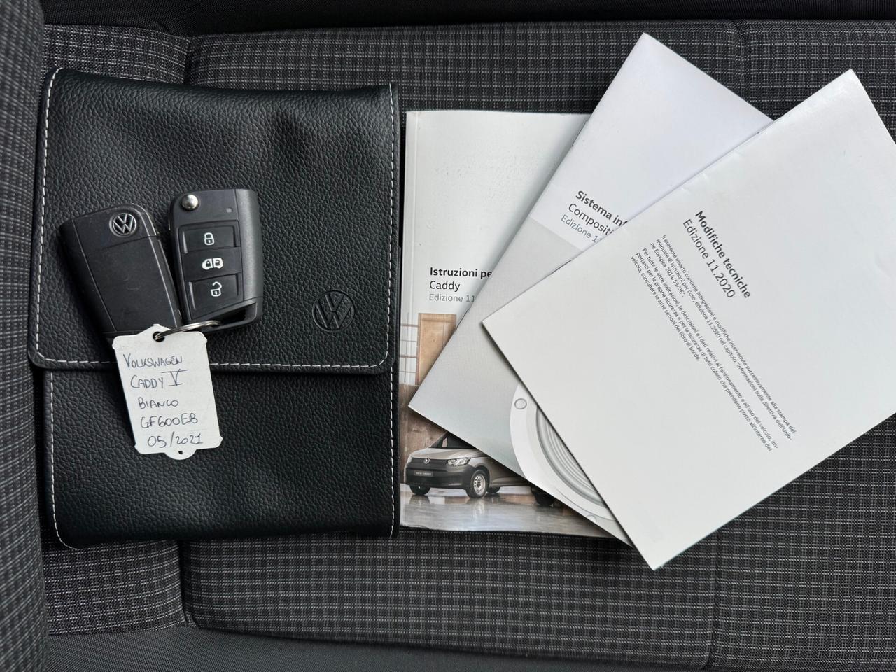 Volkswagen Caddy V 2.0 TDI 1Prop. GARANZIA 24 MESI