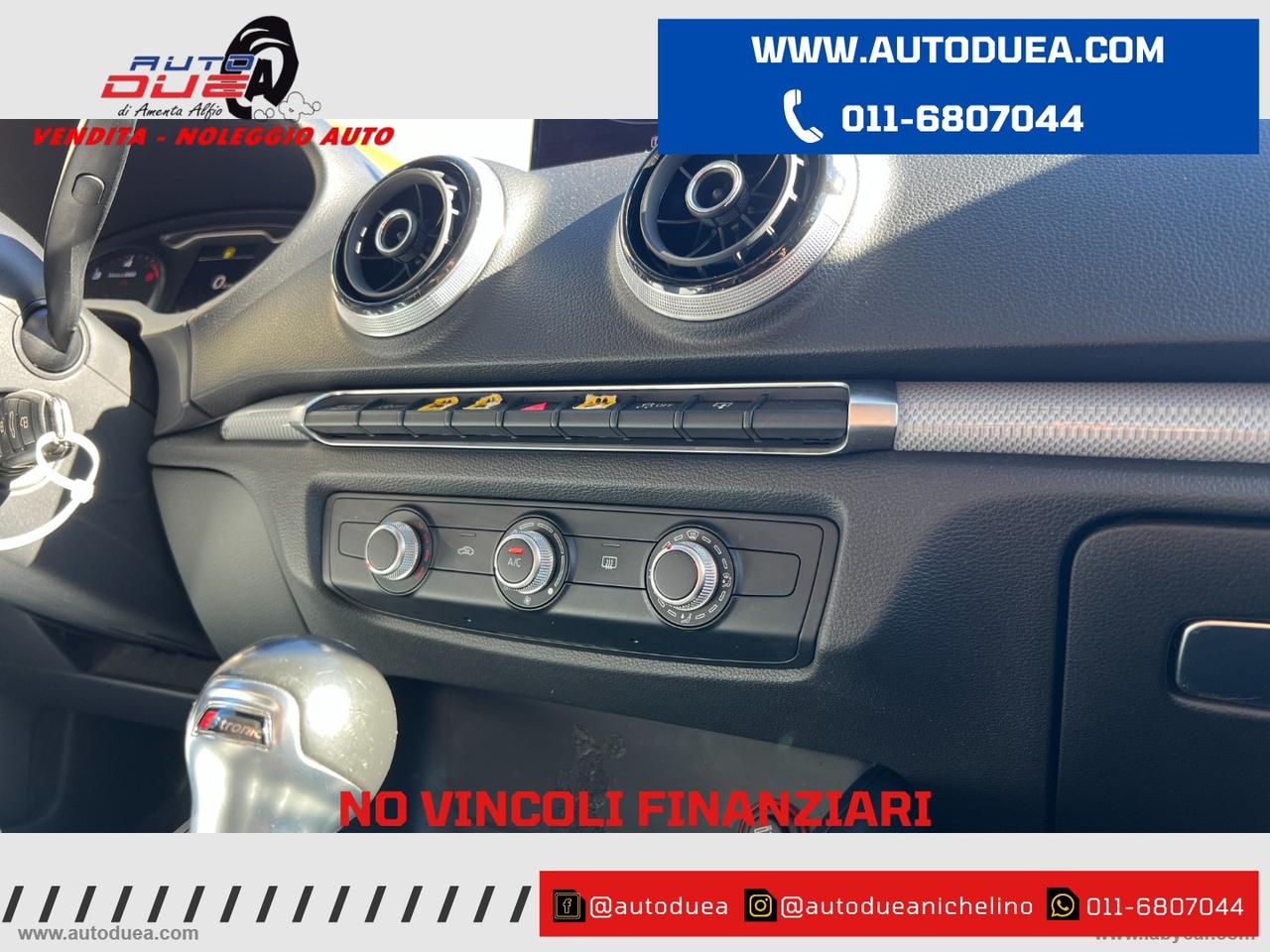 AUDI A3 SPB 1.6 TDI S-TRONIC Ambiente EURO6