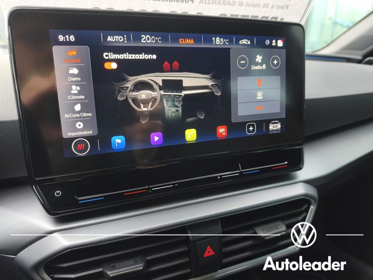 Seat Leon 1.5 TGI FR solo 28mila km 130cv 6M