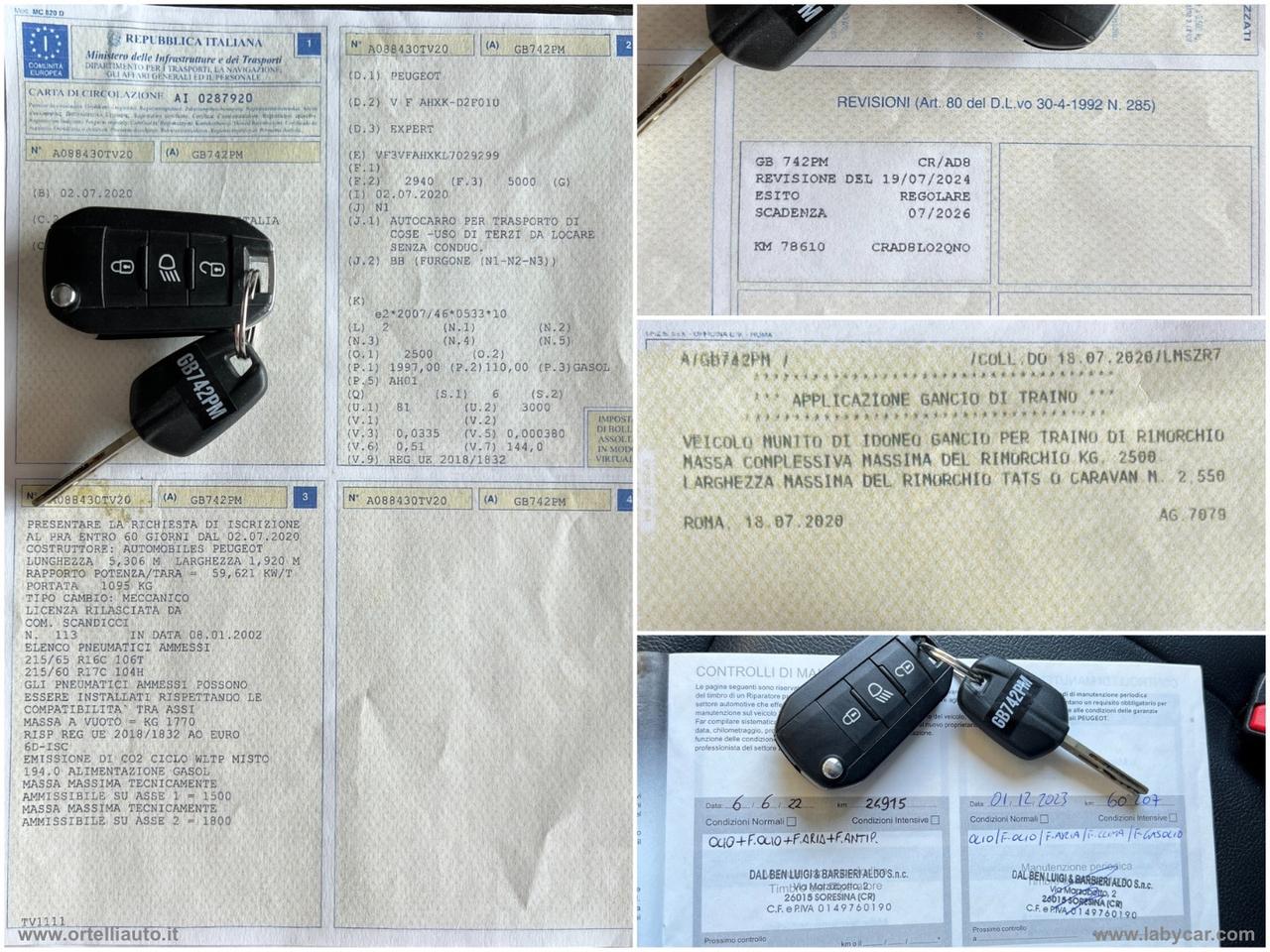Exp.BlueHDi150 PL-SL-TN-DC Mob.Furg.Long