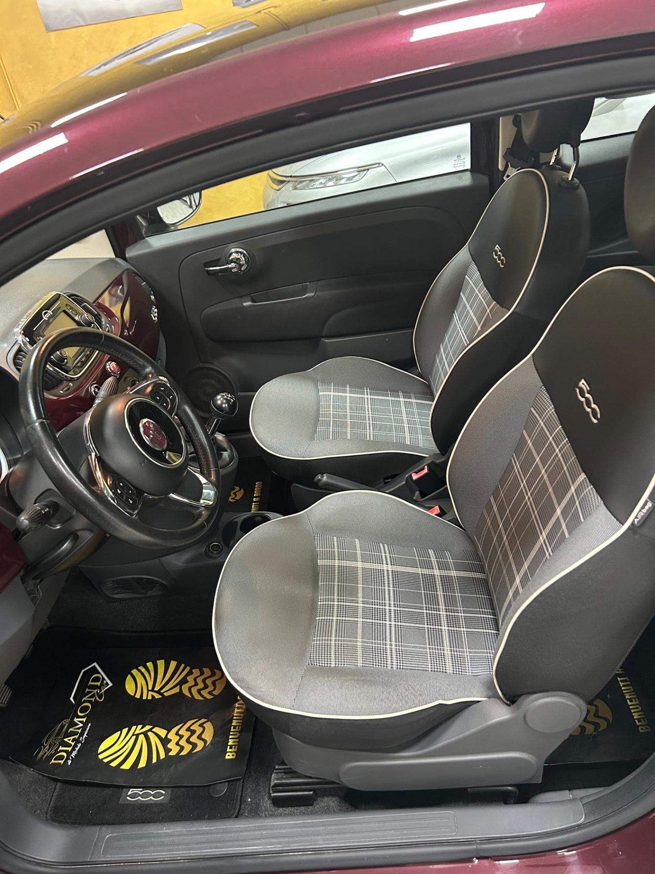 FIAT 500 1.3 Multijet 95 CV Lounge “FULL/TETTO/LED”-2017