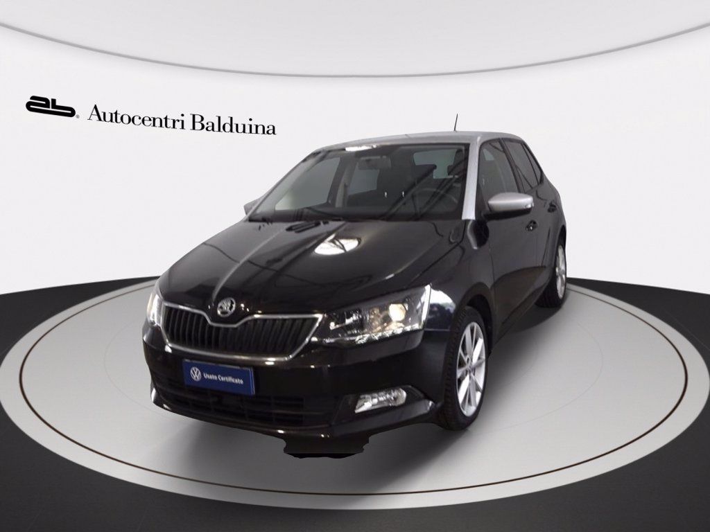 SKODA Fabia III 2015 Berlina fabia 1.4 tdi Twin Color Design Edition Nero 75cv del 2018